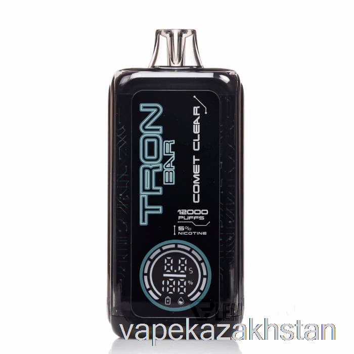 Vape Kazakhstan TRON BAR 12K Disposable Comet Clear